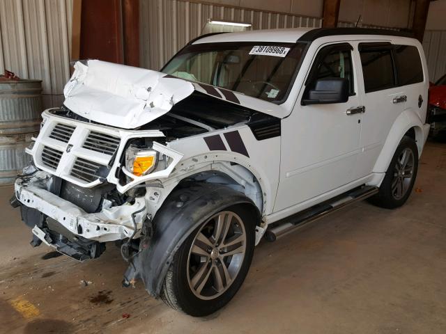 1D4PT6GX2BW589132 - 2011 DODGE NITRO DETO WHITE photo 2