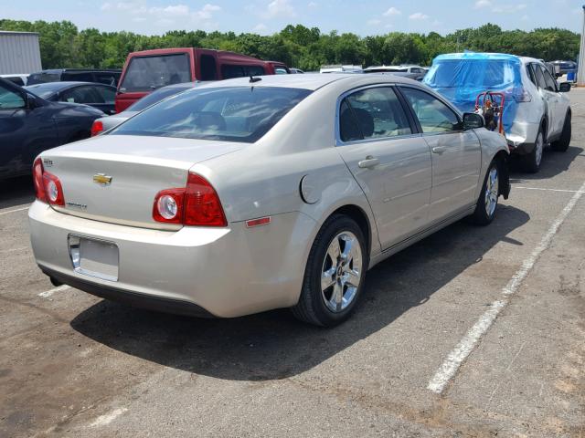 1G1ZC5EB3AF128164 - 2010 CHEVROLET MALIBU 1LT 金色 照片 4