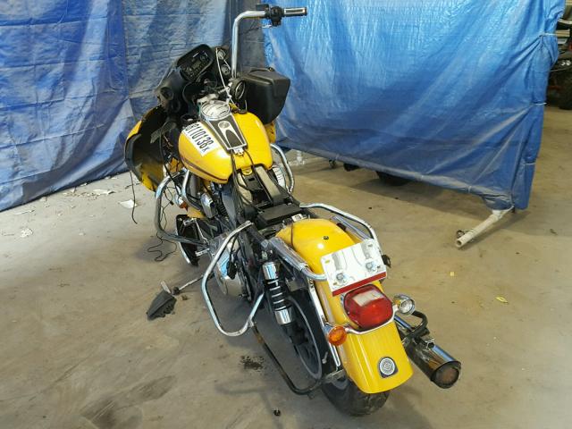 1HD1FSW176Y662228 - 2006 HARLEY-DAVIDSON FLTRI YELLOW photo 3