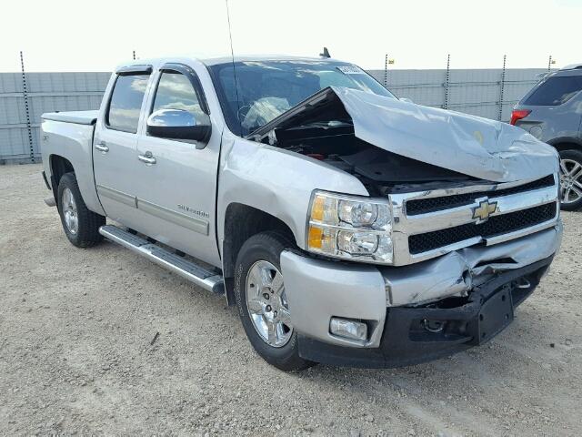 3GCPKTE36BG123491 - 2011 CHEVROLET SILVERADO SILVER photo 1