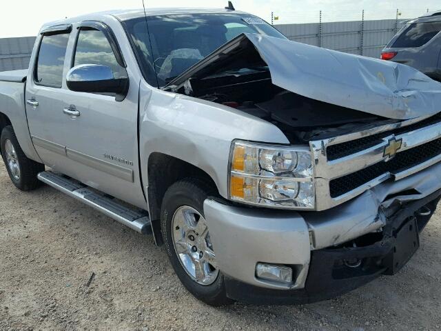 3GCPKTE36BG123491 - 2011 CHEVROLET SILVERADO SILVER photo 9