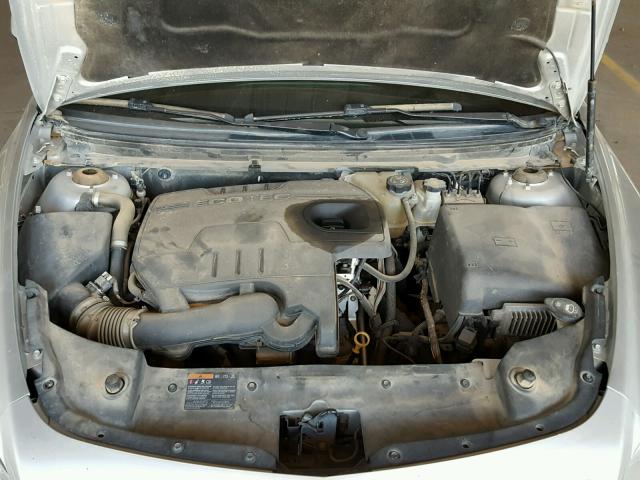 1G1ZC5EB8AF288783 - 2010 CHEVROLET MALIBU 1LT SILVER photo 7