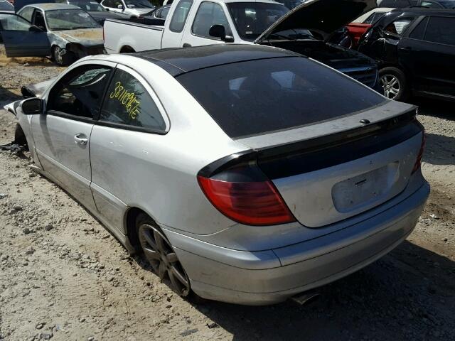 WDBRN64J44A536768 - 2004 MERCEDES-BENZ C 320 SPOR GRAY photo 3