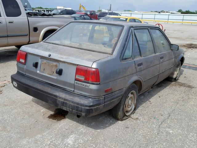 1Y1SK5140JZ035471 - 1988 CHEVROLET NOVA GRAY photo 4