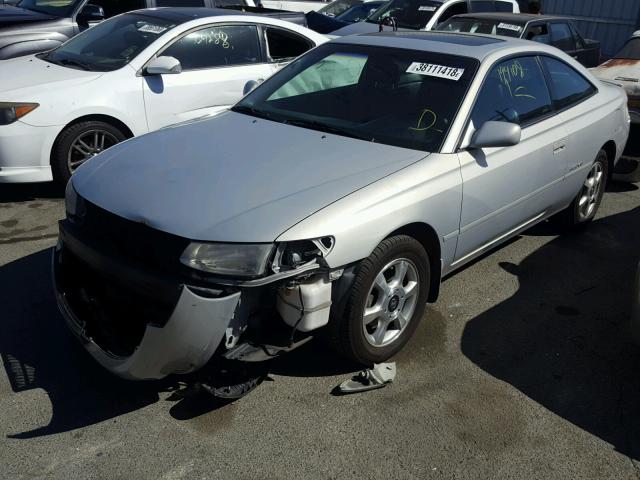 2T1CF28P6XC217383 - 1999 TOYOTA CAMRY SOLA SILVER photo 2