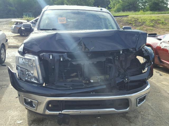 1N6AA1E63HN514084 - 2017 NISSAN TITAN SV BLACK photo 9