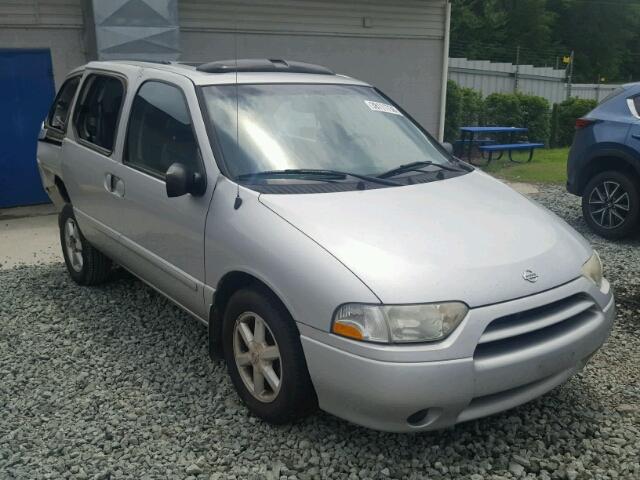 4N2ZN17T92D816969 - 2002 NISSAN QUEST GLE SILVER photo 1