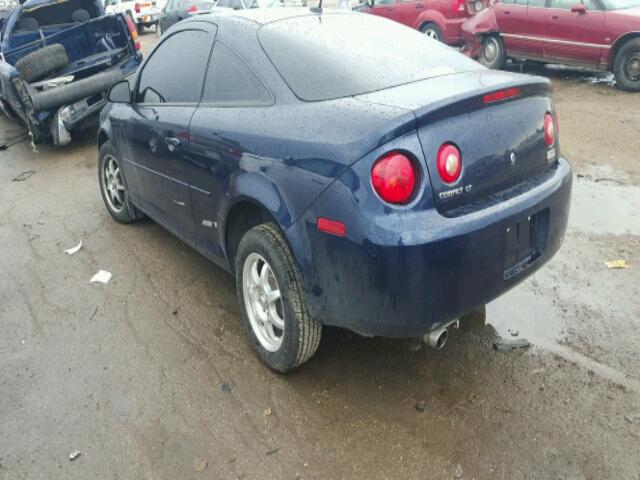 1G1AD1F50A7142612 - 2010 CHEVROLET COBALT BLUE photo 3