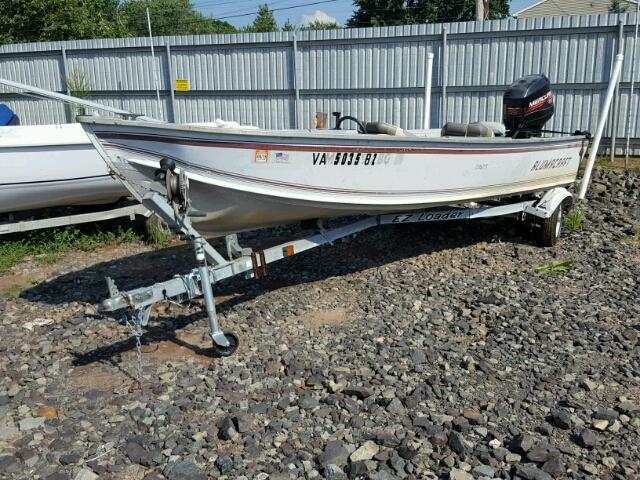 ACBY0071J596 - 1996 ALUM BOAT W/TRL WHITE photo 2