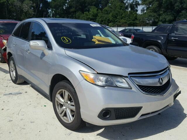 5J8TB3H38EL016607 - 2014 ACURA RDX BASE SILVER photo 1