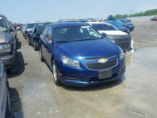 1G1PF5SC5C7278995 - 2012 CHEVROLET CRUZE LT BLUE photo 1