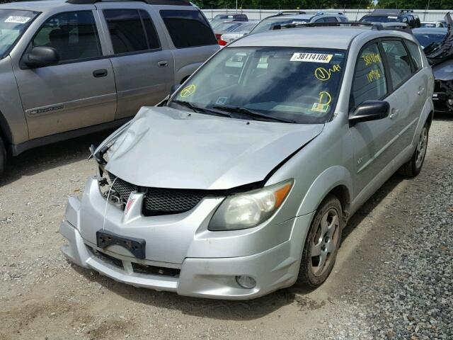 5Y2SL62854Z457765 - 2004 PONTIAC VIBE SILVER photo 2