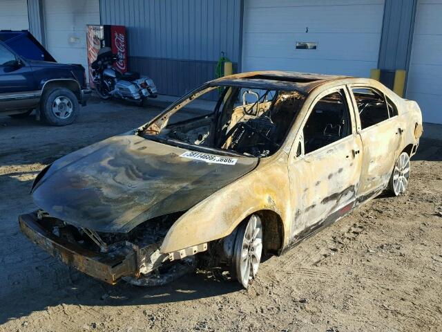 3FAHP07Z08R123723 - 2008 FORD FUSION SE BURN photo 2