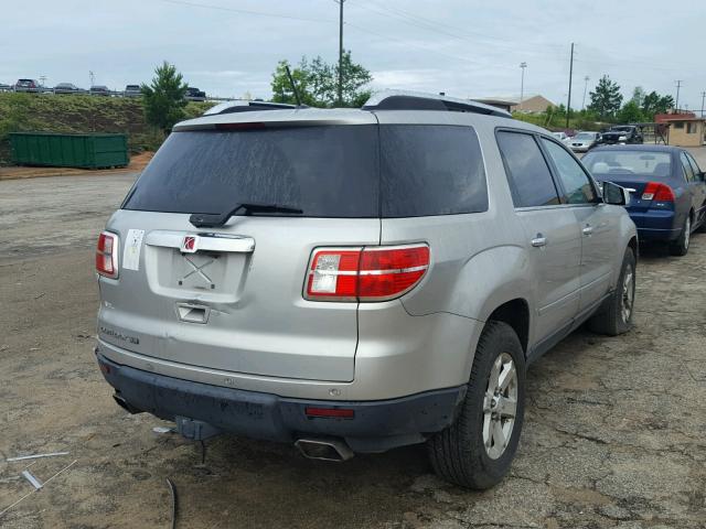 5GZER23768J191413 - 2008 SATURN OUTLOOK XR ვერცხლისფერი ფოტო 4