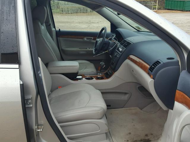 5GZER23768J191413 - 2008 SATURN OUTLOOK XR ვერცხლისფერი ფოტო 5