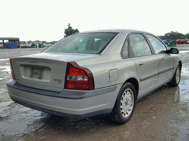 YV1TS94D4Y1125706 - 2000 VOLVO S80 SILVER photo 4