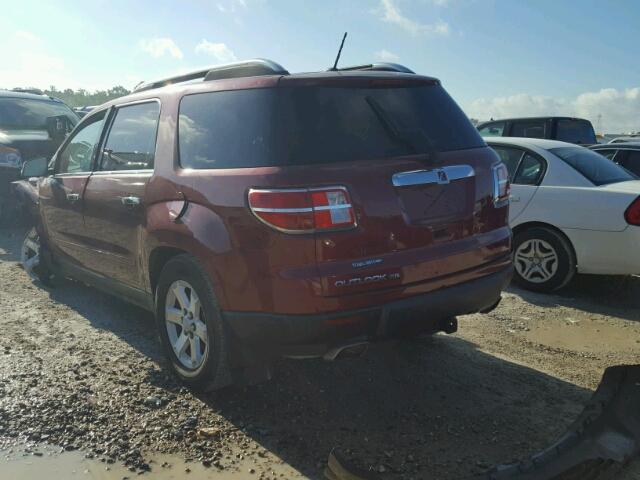 5GZER23757J173984 - 2007 SATURN OUTLOOK XR მუქწითელი ფოტო 3