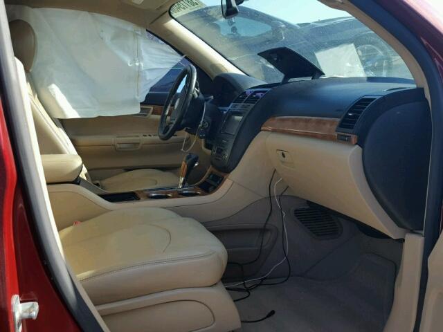 5GZER23757J173984 - 2007 SATURN OUTLOOK XR მუქწითელი ფოტო 5