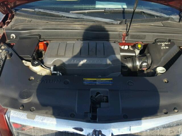 5GZER23757J173984 - 2007 SATURN OUTLOOK XR მუქწითელი ფოტო 7