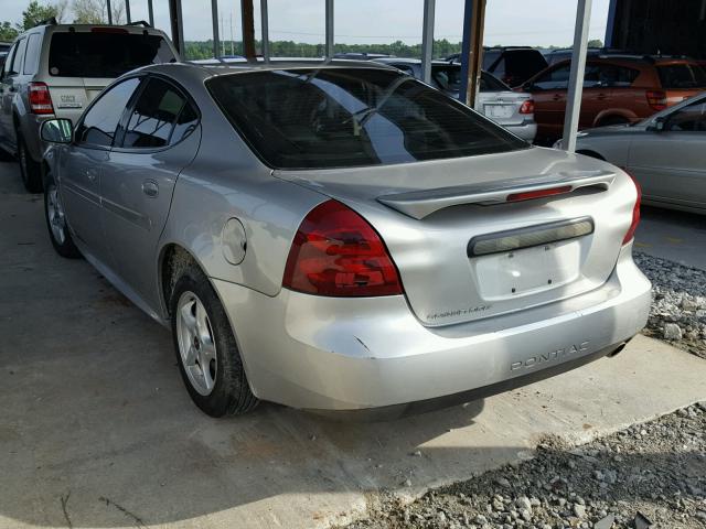 2G2WP552881152688 - 2008 PONTIAC GRAND PRIX GRAY photo 3
