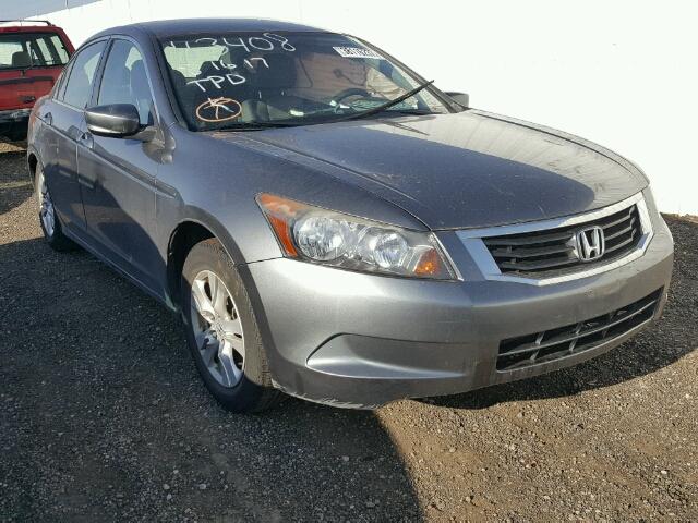 JHMCP26499C009773 - 2009 HONDA ACCORD LX- GRAY photo 1