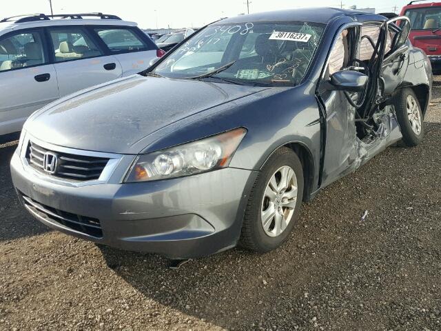 JHMCP26499C009773 - 2009 HONDA ACCORD LX- GRAY photo 2