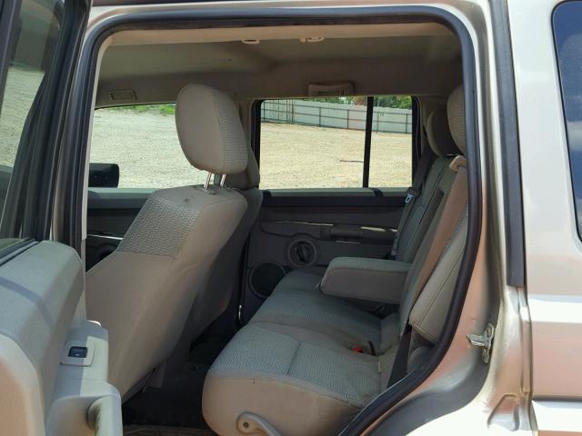 1J8HG48N66C173270 - 2006 JEEP COMMANDER 银色 照片 6