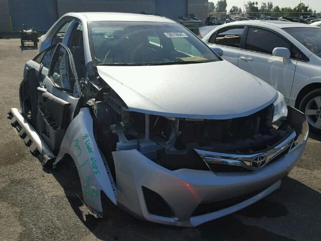 4T1BF1FK3DU236979 - 2013 TOYOTA CAMRY SILVER photo 1