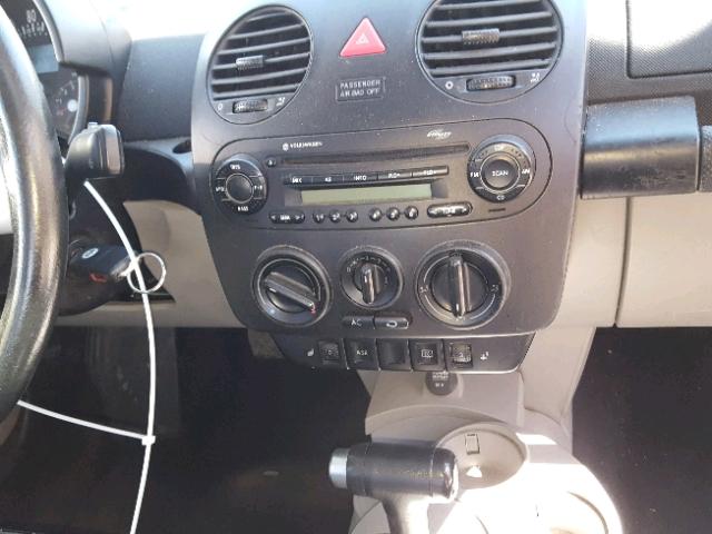 3VWCD31C74M415182 - 2004 VOLKSWAGEN NEW BEETLE ყვითელი ფოტო 9