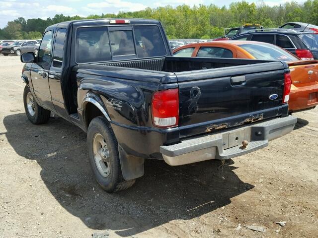 1FTZR15VXYTB33530 - 2000 FORD RANGER SUP BLACK photo 3