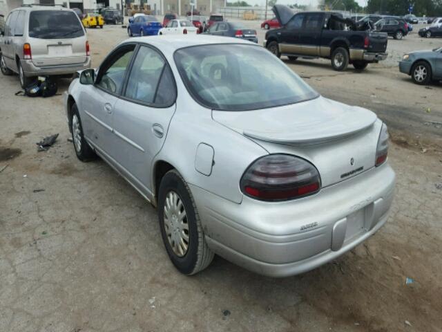 1G2WK52J93F116925 - 2003 PONTIAC GRAND PRIX SILVER photo 3