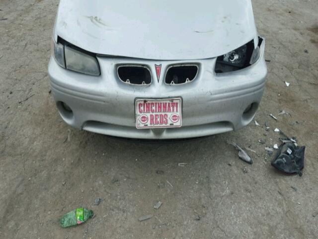 1G2WK52J93F116925 - 2003 PONTIAC GRAND PRIX SILVER photo 9
