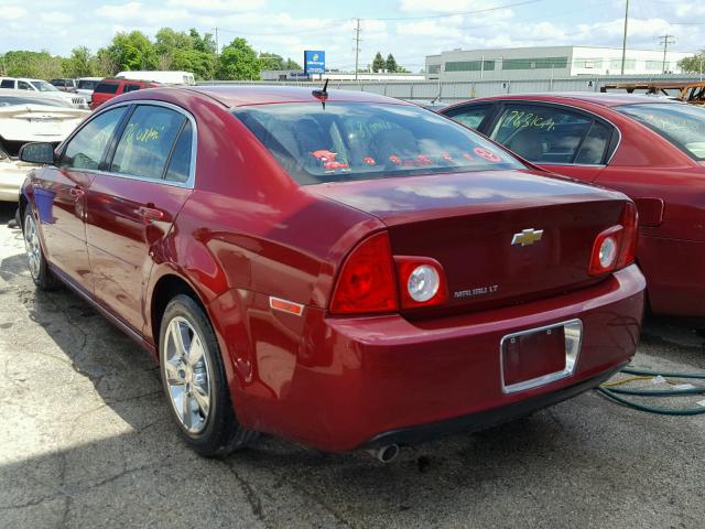 1G1ZC5E12BF338618 - 2011 CHEVROLET MALIBU 1LT 红色 照片 3