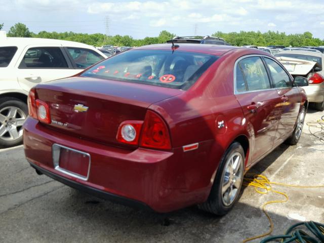 1G1ZC5E12BF338618 - 2011 CHEVROLET MALIBU 1LT 红色 照片 4