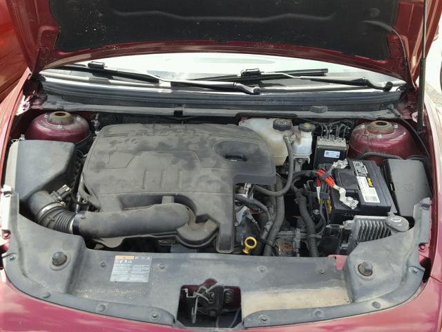 1G1ZC5E12BF338618 - 2011 CHEVROLET MALIBU 1LT 红色 照片 7