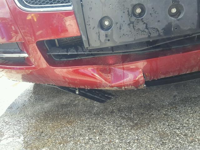 1G1ZC5E12BF338618 - 2011 CHEVROLET MALIBU 1LT 红色 照片 9