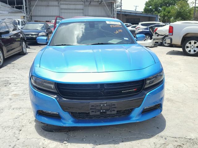 2C3CDXCTXGH196426 - 2016 DODGE CHARGER R/ BLUE photo 9