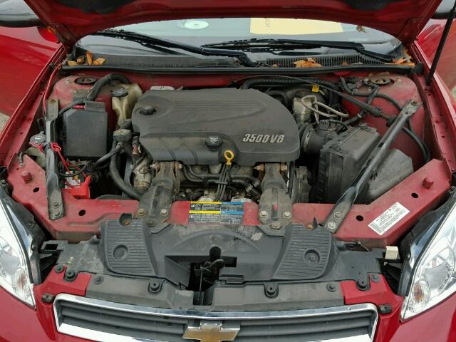 2G1WK15K579347286 - 2007 CHEVROLET MONTE CARL RED photo 7