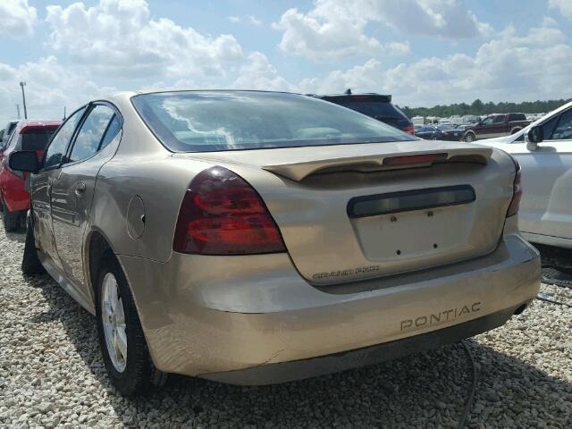 2G2WP522451139209 - 2005 PONTIAC GRAND PRIX GOLD photo 3