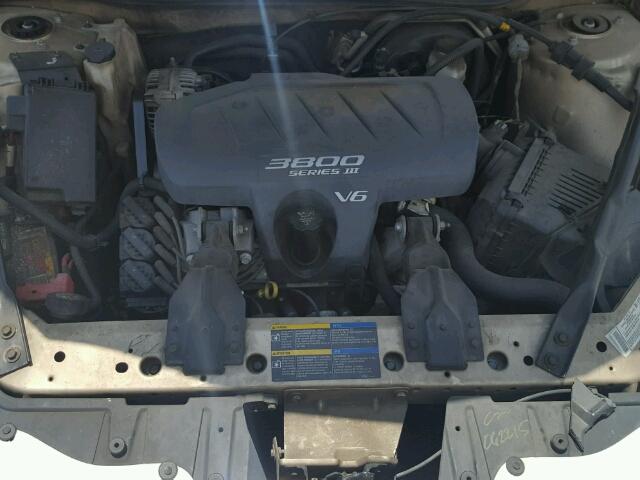 2G2WP522451139209 - 2005 PONTIAC GRAND PRIX GOLD photo 7