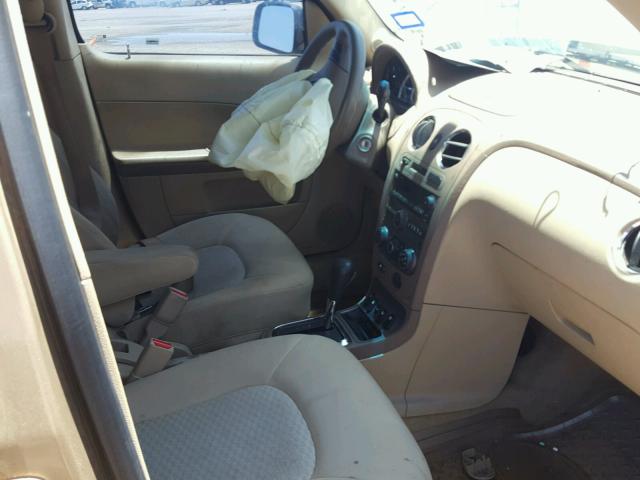 3GNDA13D87S599890 - 2007 CHEVROLET HHR LS GOLD photo 5