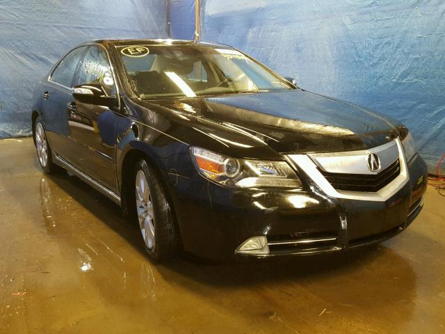 JH4KB266X9C001676 - 2009 ACURA RL BLACK photo 1