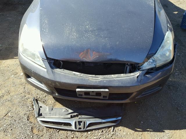 1HGCM56387A170175 - 2007 HONDA ACCORD SE CHARCOAL photo 7