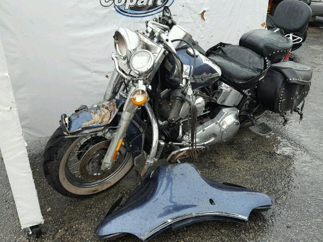 1HD1BWB143Y033109 - 2003 HARLEY-DAVIDSON FLSTCI BLUE photo 2