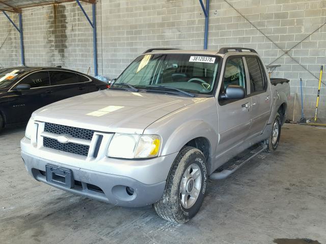 1FMZU67E63UA40186 - 2003 FORD EXPLORER S SILVER photo 2