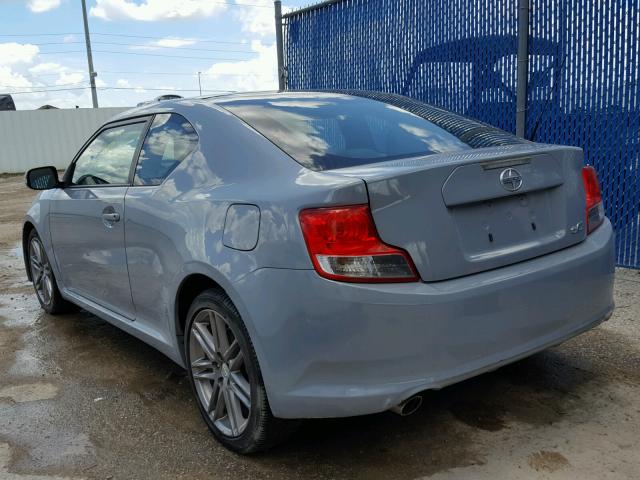 JTKJF5C71C3039006 - 2012 TOYOTA SCION TC 银色 照片 3