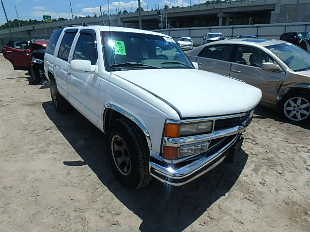 1GNEC13R5TJ406892 - 1996 CHEVROLET TAHOE C150 WHITE photo 1