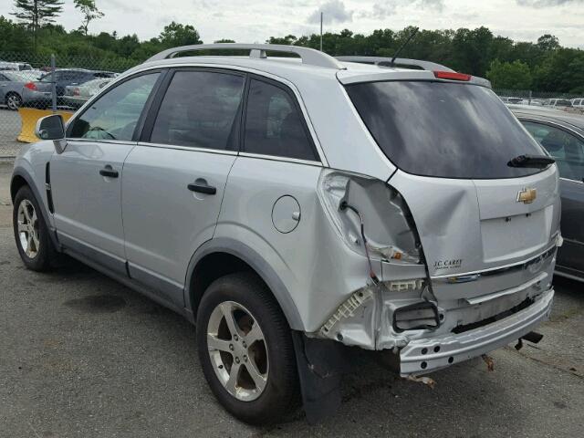 3GNAL2EKXCS557486 - 2012 CHEVROLET CAPTIVA SP SILVER photo 3