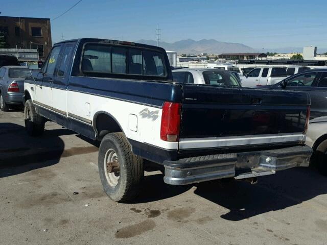 1FTHX26G0TEB47960 - 1996 FORD F250 TWO TONE photo 3