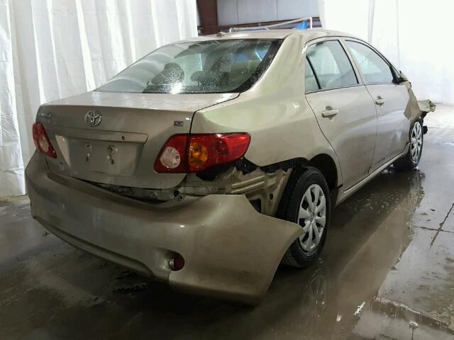 2T1BU4EE0AC472392 - 2010 TOYOTA COROLLA BA TAN photo 4